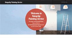 Desktop Screenshot of integritypaintingservice.com